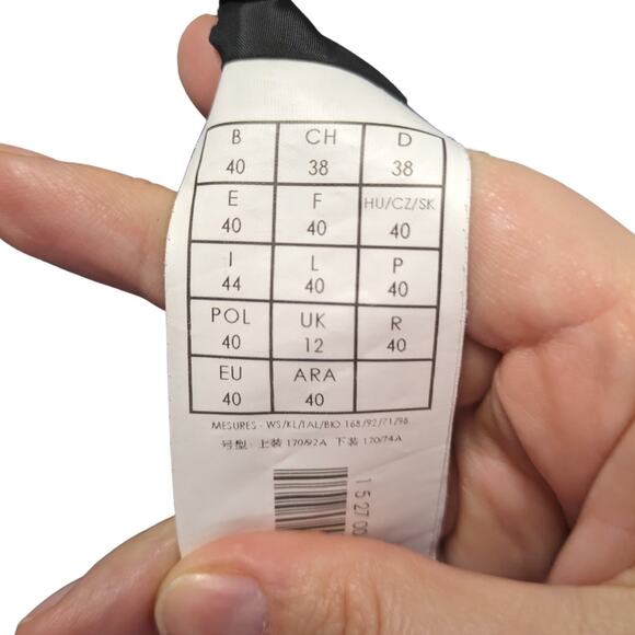 PROMOD Women's Black Shawl Collar Blazer - Size UK 12 (US 8) - Picture 5 of 6